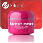 metallic 31 Kisses Red base one żel kolorowy gel kolor SILCARE 5 g